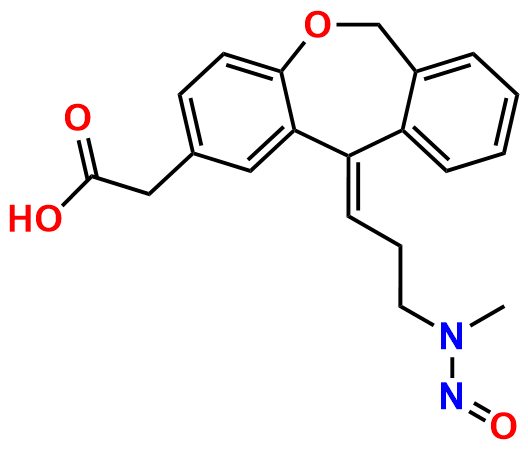 N-Nitroso N-Desmethyl Olopatadine E-Isomer