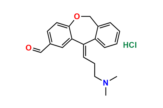 Olopatadine Carbaldehyde (Mixture of Z and E Isomers)