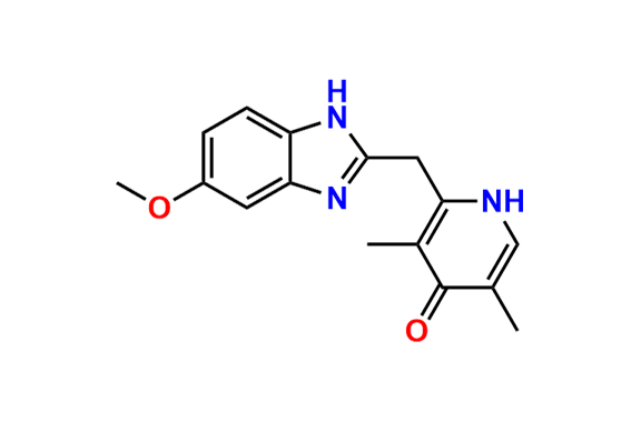 Desulfoxide 4-Demethyl Omeprazole