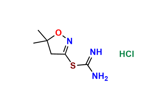 (5,5-Dimethyl-4H-1,2-oxazol-3-yl) Carbamimidothioate Hydrochloride