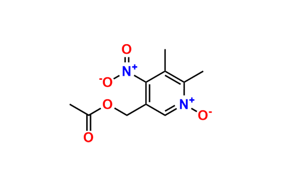 5-Acetoxymethyl-2,3-dimethyl-4-nitropyridine-1-oxide