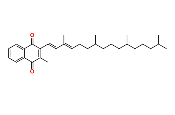 2-Methyl-3-((1E,3E)-3,7,11,15-tetramethylhexadeca-1,3-dien-1-yl)naphthalene-1,4-dione