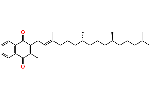 Rel-2-Methyl-3-((7R,11S,E)-3,7,11,15-tetramethylhexadec-2-en-1-yl)naphthalene-1,4-dione