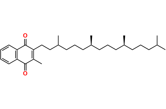 rel-2-Methyl-3-((7R,11R)-3,7,11,15-tetramethylhexadecyl)naphthalene-1,4-dione