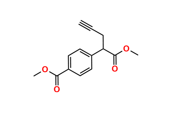 Methyl 4-(1-methoxy-1-oxopent-4-yn-2-yl)benzoate