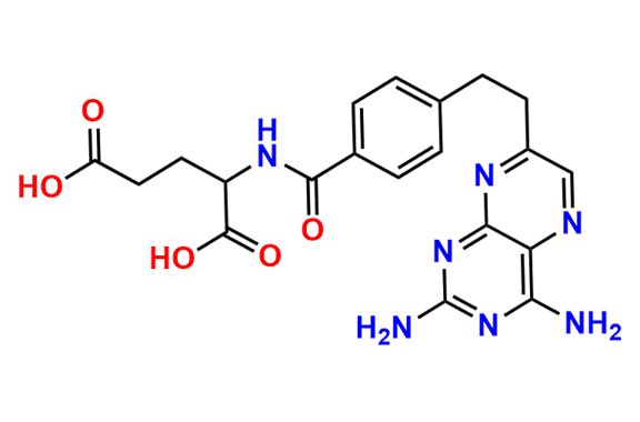 (4-(2-(2,4-Diaminopteridin-7-yl)ethyl)benzoyl)glutamic Acid