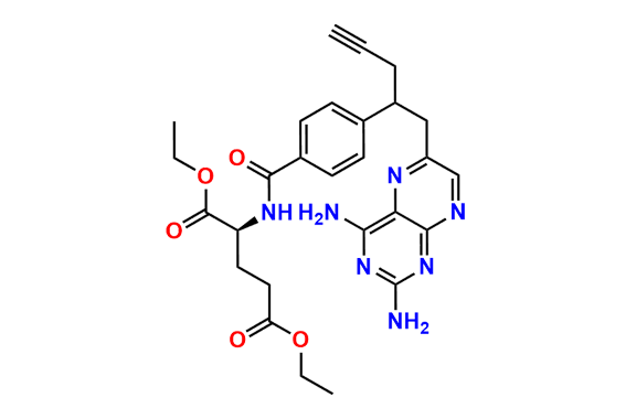 10-Propargyl-10-deazaminopterin Diethyl Ester