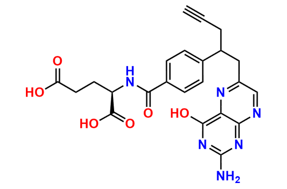 (2R)-2-(4-(1-(2-amino-4-hydroxypteridin-6-yl)pent-4-yn-2-yl)benzamido)pentanedioic acid