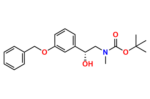 N-[(2R)-2-Hydroxy-2-[3-(phenylmethoxy)phenyl]ethyl]-N-methylcarbamic Acid 1,1-dimethylethyl ester