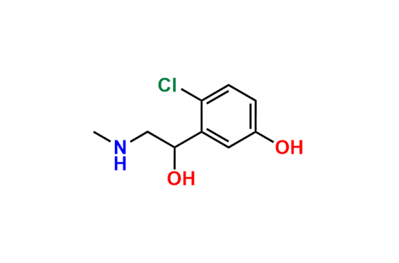 4-Chloro-3-(1-hydroxy-2-(methylamino)ethyl)phenol