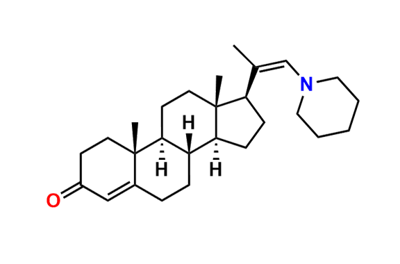 22-N-Piperidino-bisnor-4,20-choladiene-3-one