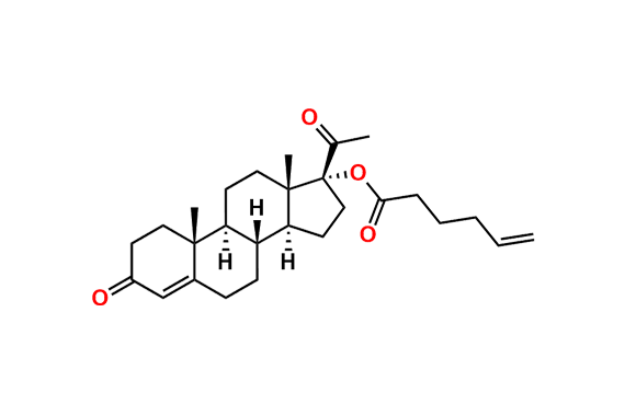 17-alpha-Hydroxy Progesterone Hex-5-enoate