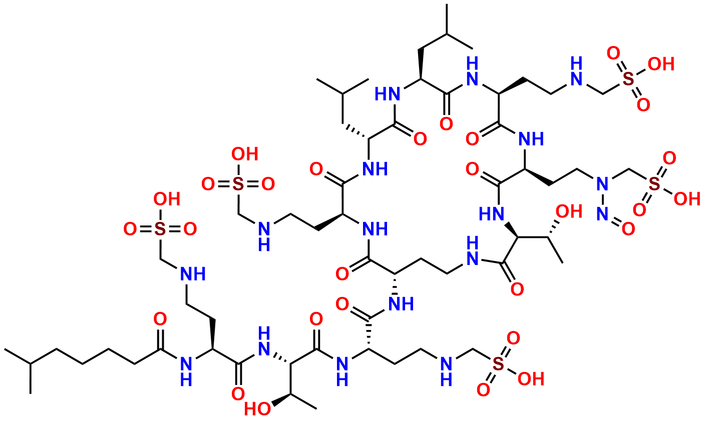 N-Nitroso Polymyxin B Impurity 9