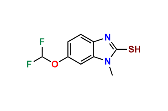Pantoprazole N-Methyl 6-Difluoromethoxy Thiol Impurity