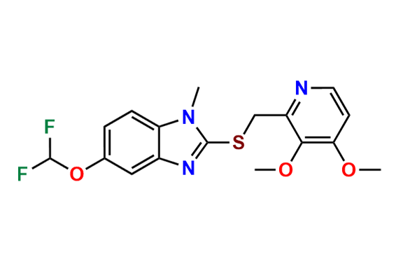 Pantoprazole Sulfide N-Methyl 5-Difluoromethoxy Analog