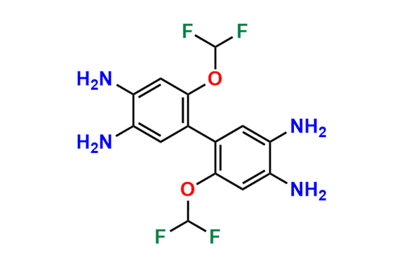 6,6`-Bis(difluoromethoxy)-[1,1`-biphenyl]-3,3`,4,4`-tetraamine