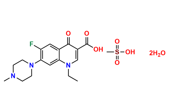 Pefloxacin Mesylate Dihydrate