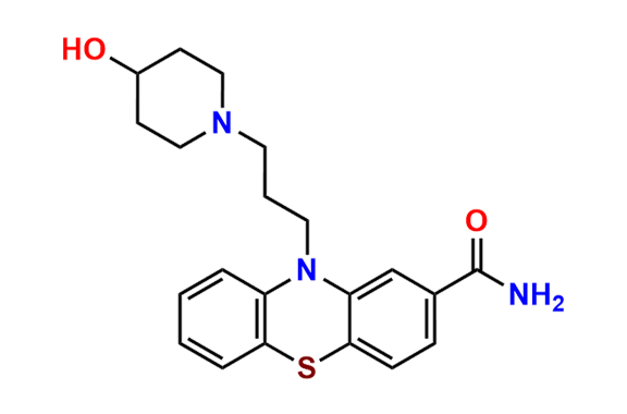 2-Carbamoyl-10-[3-(4-hydroxypiperidino)propyl]phenothiazine