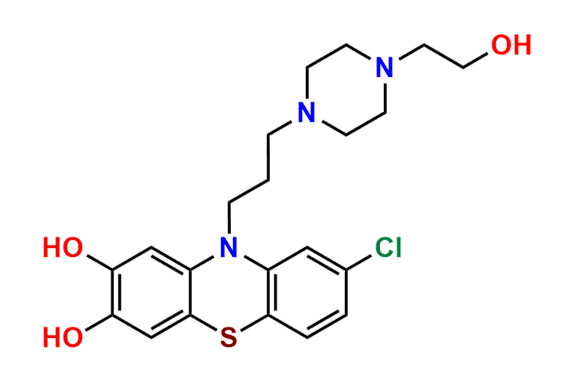 8-Chloro-10-(3-(4-(2-hydroxyethyl)piperazin-1-yl)propyl)-10H-phenothiazine-2,3-diol