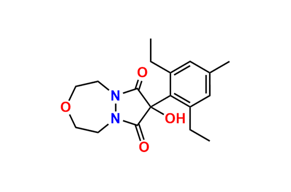 8-(2,6-Diethyl-4-methylphenyl)-8-hydroxytetrahydro-7H-pyrazolo[1,2-d][1,4,5]oxadiazepine-7,9(8H)-dione