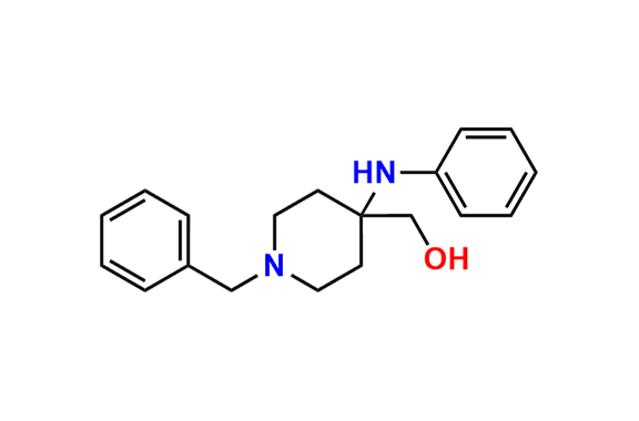 1-Benzyl-4-phenylamino-4-(hydroxymethyl)piperidine