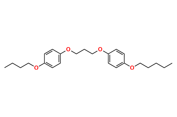 1-Butoxy-4-(3-(4-(pentyloxy)phenoxy)propoxy)benzene