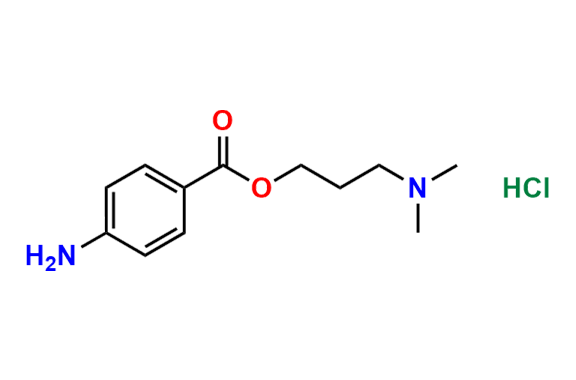 p-Aminobenzoic Acid 3-(dimethylamino)propyl Ester Hydrochloride