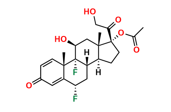 6α,​9α-​Difluoroprednisolone 17-​Acetate