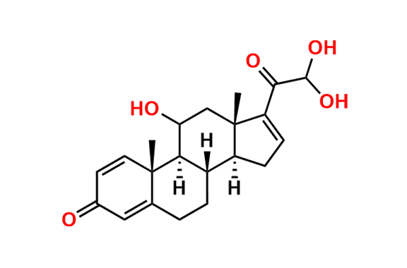 16,17-Dehydro-21-hydroxyl prednisolone