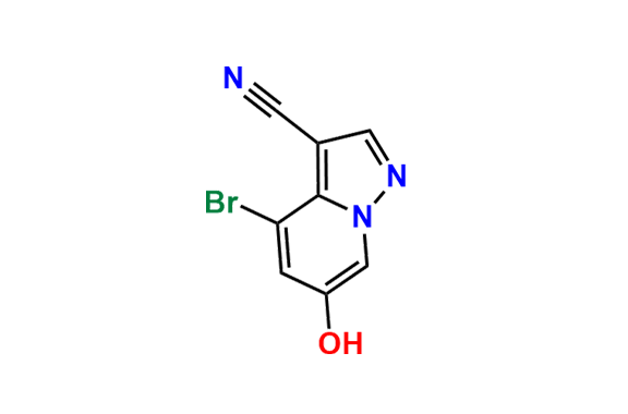 4-Bromo-6-Hydroxypyrazolo[1,5-a]pyridine-3-Carbonitrile