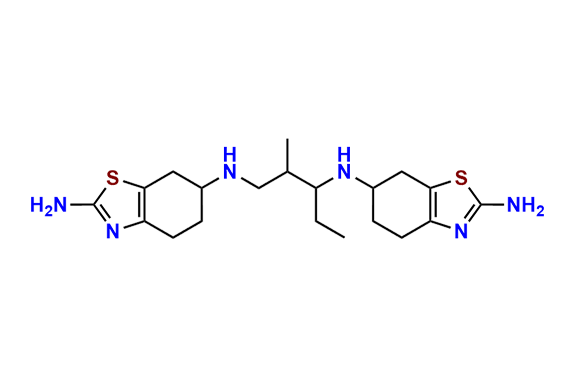 N6,N6`-(2-Methylpentane-1,3-diyl)bis(4,5,6,7-tetrahydrobenzo[d]thiazole-2,6-diamine)