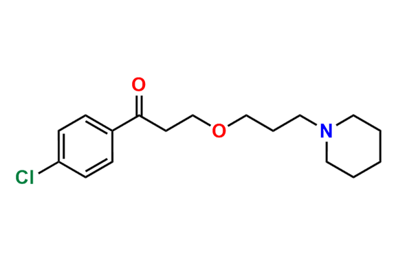1-(4-Chlorophenyl)-3-(3-(piperidin-1-yl)propoxy)propan-1-one