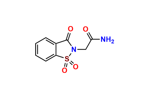 2-(1,1-Dioxido-3-oxo-1,2-benzisothiazol- 2(3H)-yl)acetamide