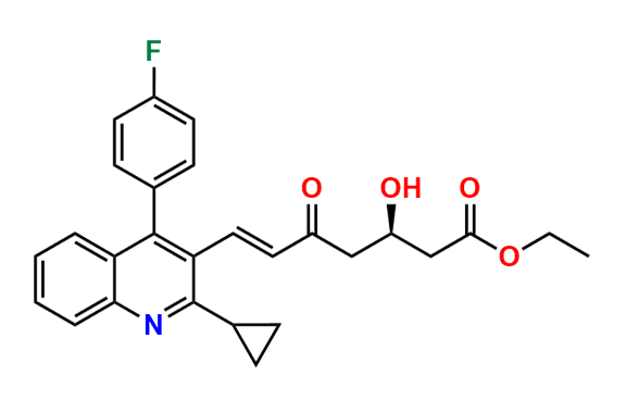 Pitavastatin 5-Oxo Ethyl Ester