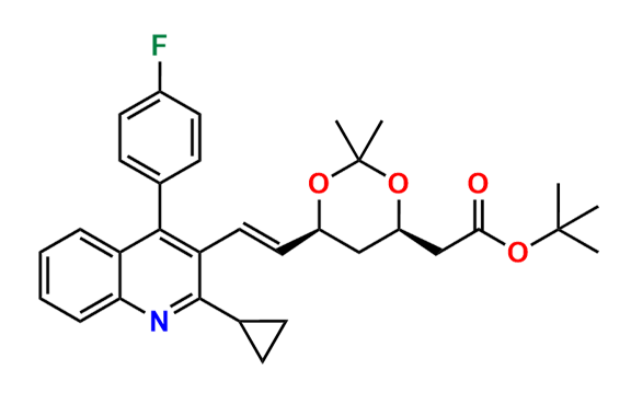 Pitavastatin Acetonide t-Butyl Ester