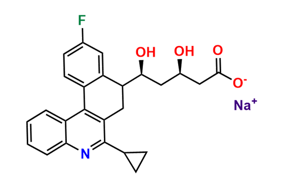 Pitavastatin Dihydrobenzophenanthridine