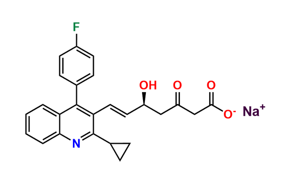 Pitavastatin 3-Oxo Sodium