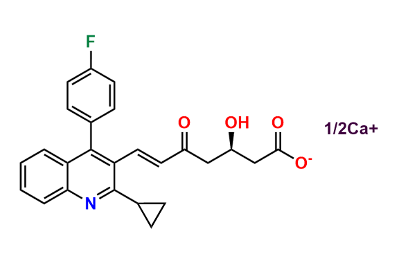 Pitavastatin 5-Oxo Impurity Calcium Salt
