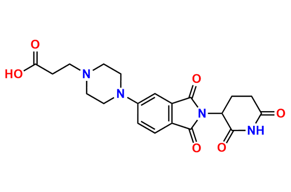 Pomalidomide-piperazine-propanoic Acid