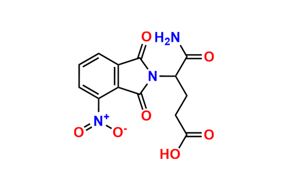 5-Amino-4-(4-nitro-1,3-dioxoisoindolin-2-yl)-5-oxopentanoic Acid