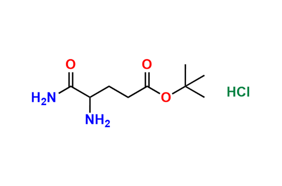 tert-Butyl 4,5-diamino-5-oxopentanoate Hydrochloride