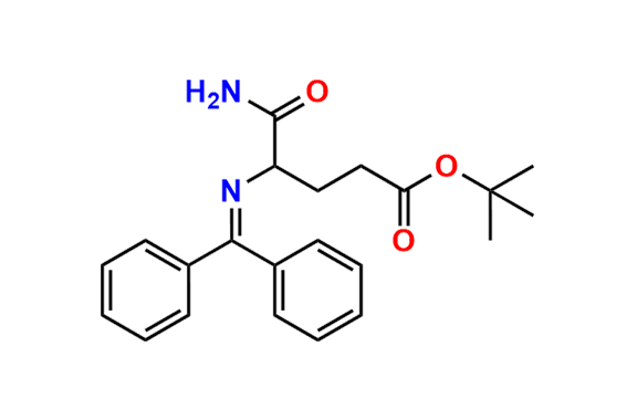 tert-Butyl 5-amino-4-((diphenylmethylene)amino)-5-oxopentanoate