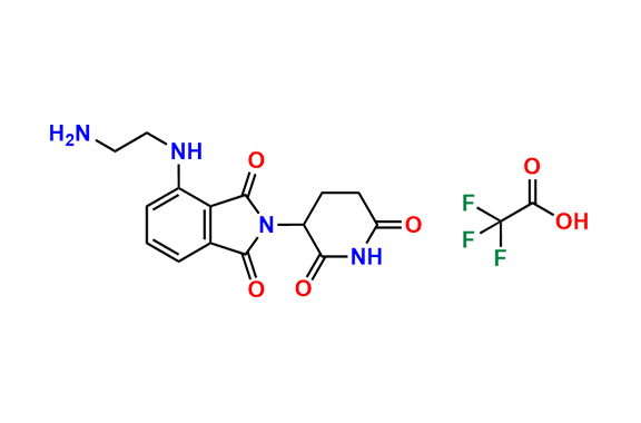 4-((2-Aminoethyl)amino)-2-(2,6-dioxopiperidin-3-yl)isoindoline-1,3-dione 2,2,2-trifluoroacetate