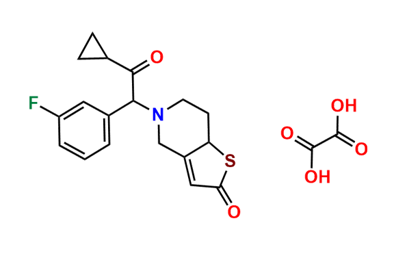 M-Fluoro Prasugrel Thiolactone Oxalate