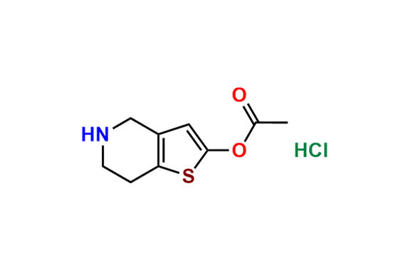 Acetylthienotetrahydropyridine