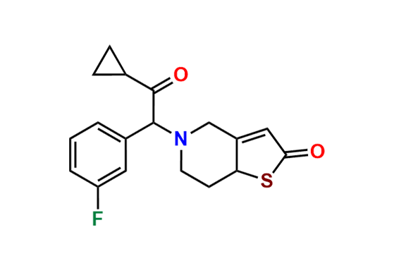 m-Fluoro Prasugrel Thiolactone