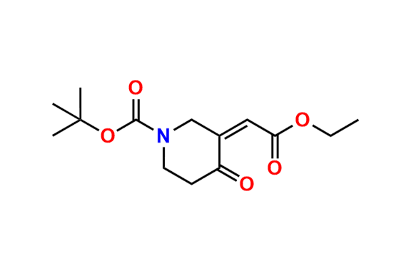 tert-Butyl (Z)-3-(2-ethoxy-2-oxoethylidene)-4-oxopiperidine-1-carboxylate