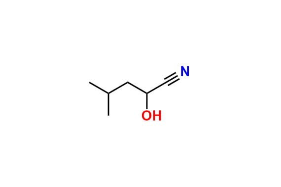 2-Hydroxy-4-methylpentanenitrile