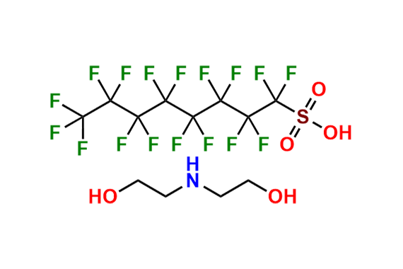 1,1,2,2,3,3,4,4,5,5,6,6,7,7,8,8,8-Heptadecafluoro-1-octanesulfonic acid compd. with 2,2\'-iminobis[ethanol] (1:1)