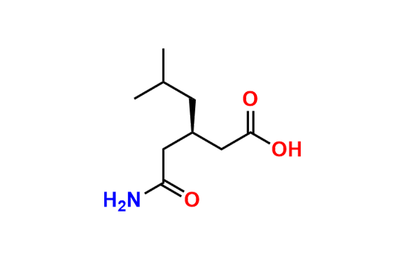 (R)-(-)-3-(Carbamoylmethyl)-5-methylhexanoic Acid